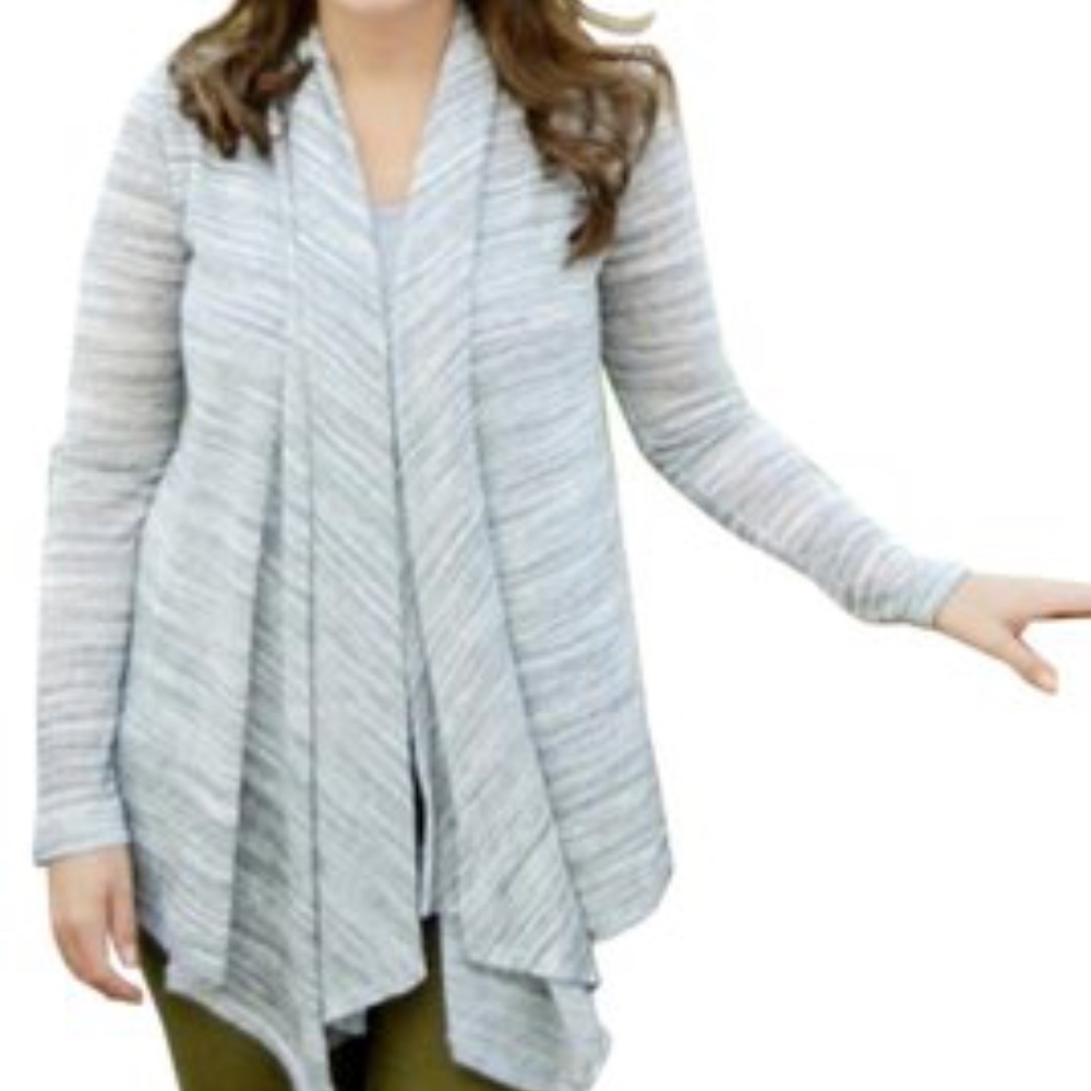 Renee C. Gray White Cardigan NWT